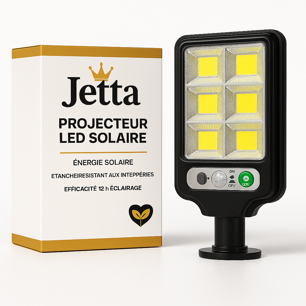Lampe Solaire LED PowerLight™ – Éclairage Puissant et Économique