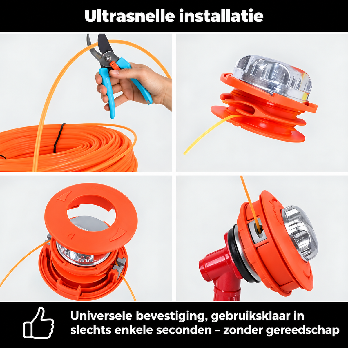 Slash.Jetta™ | Universele Bosmaaierkop.