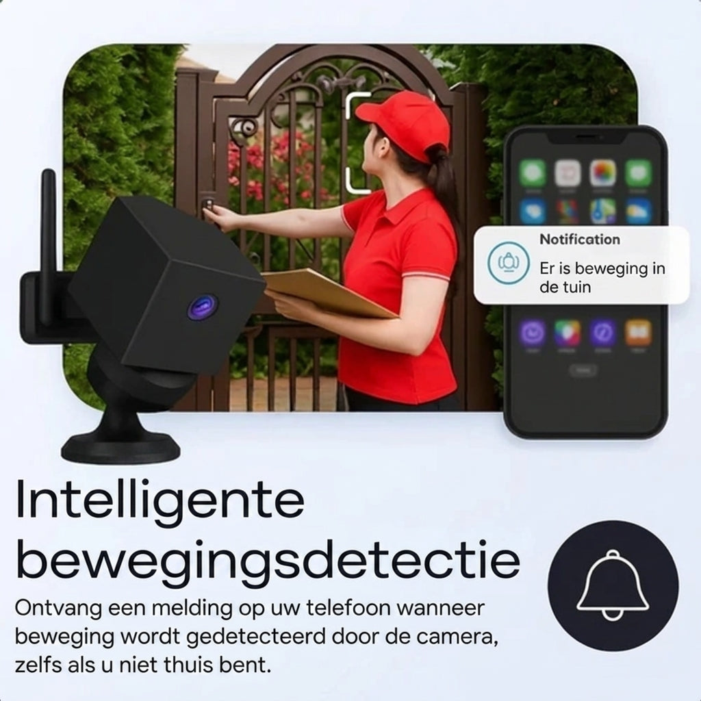 SafeCam Pro™ | Sécurité totale – même sans internet ni électricité