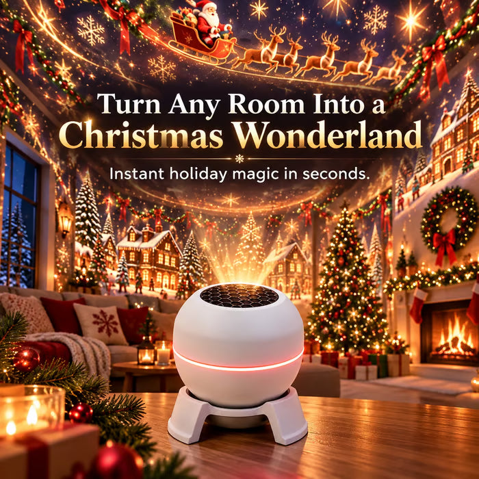 🎄 Magische kerstprojectielamp – tovert elke kamer om in een feestelijk kerstparadijs