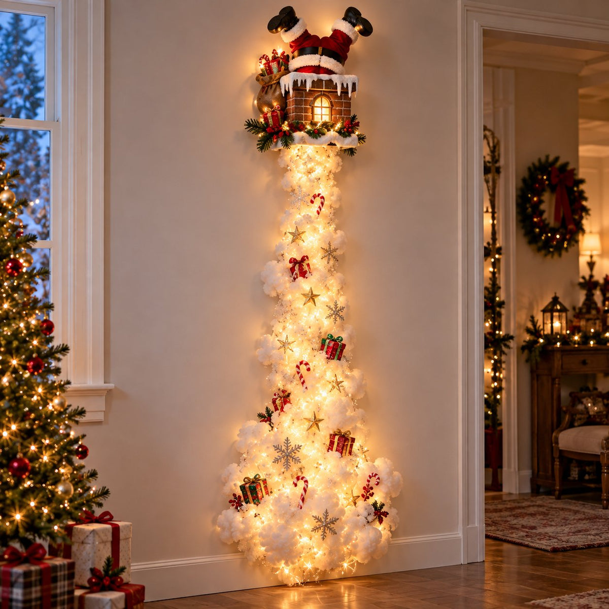 ✨Kerstmagie wandlamp - Een vleugje kerstmagie direct aan je muur✨