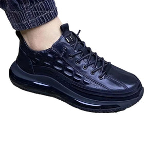 Chaussures de loisirs italiennes en crocodile imprimé avec coussin d'air pour hommes - JettaCroc™ - [BLACK FRIDAY] - [ACHETEZ 1, RECEVEZ 2]