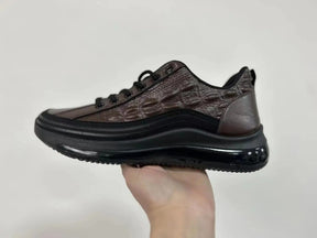 Chaussures de loisirs italiennes en crocodile imprimé avec coussin d'air pour hommes - JettaCroc™ - [BLACK FRIDAY] - [ACHETEZ 1, RECEVEZ 2]
